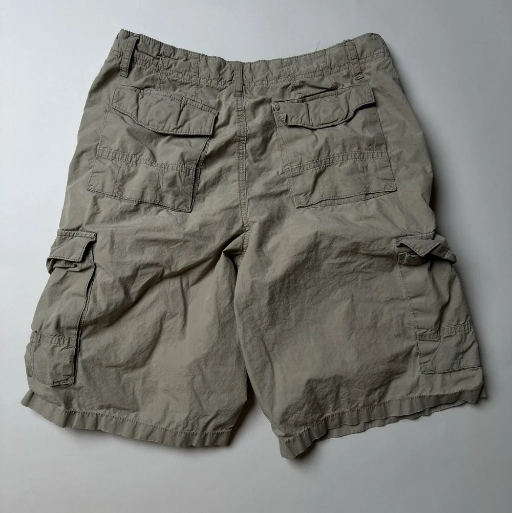 Banana Republic Cargo Shorts Mens Large Utility Pockets Outdoor Hiking Casual Sh